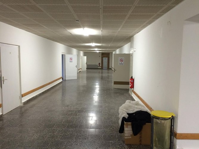 Blick in die ehemaligen Schule in S&uuml;lzhayn (Foto: Landkreis Nordhausen)