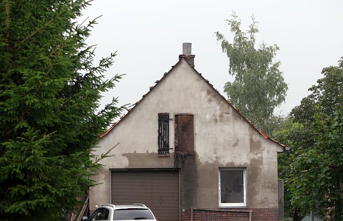 Dachstuhlbrand in Nordhausen (Foto: nnz)
