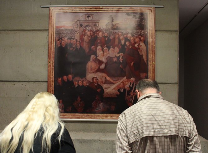 Eine Ausstellung, ein Bild, viele Geschichten - in Nordhausens stadtgeschichtlichem Museum wurde heute die Cranach Ausstellung er&ouml;ffnet (Foto: Angelo Glashagel)