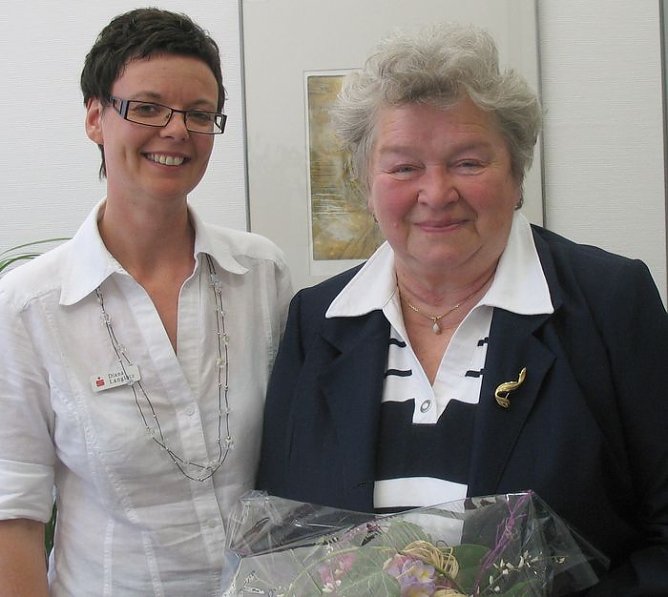 Glückliche Gewinnerin (Foto: KSK) Glückliche Gewinnerin (Foto: KSK)