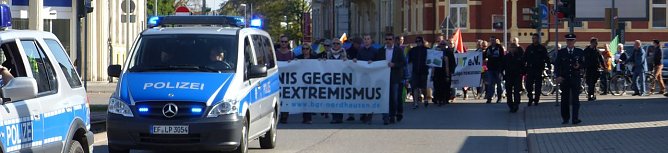 Demo in Nordhausen (Foto: nnz)