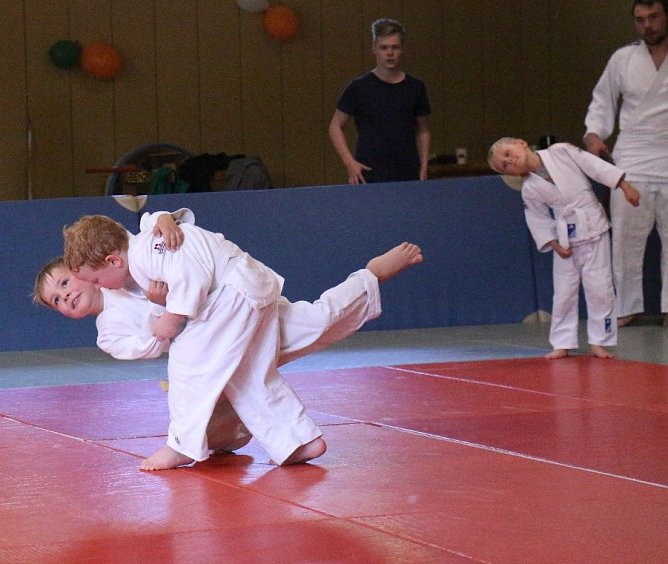 Die Mau bei den jungen Judokas (Foto: privat)