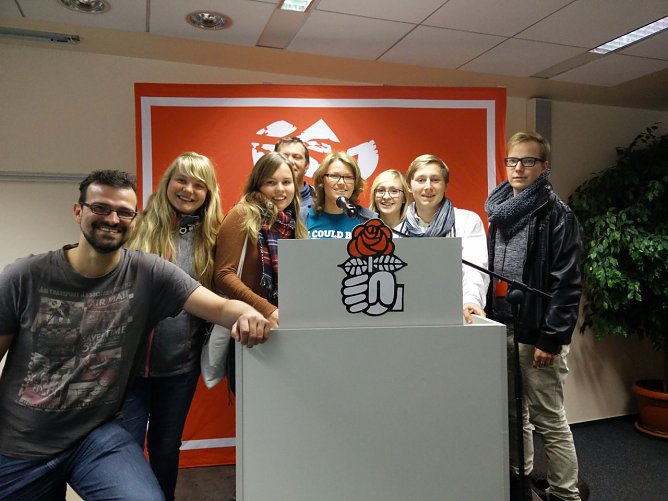 Nordh&auml;user Jusos in Jena (Foto: Jusos KV Nordhausen)