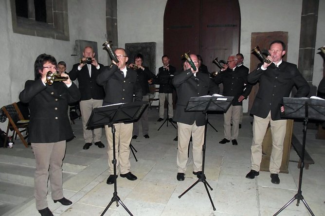Die Jagdhorbl&auml;ser sind auch diesmal dabei (Foto: nnz-Archiv)
