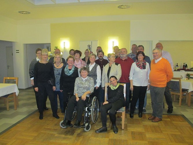 Klasse 4 d der POS 55 Jahre sp&auml;ter (Foto: Ingrid Krug)