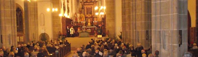 Hubertusmesse im Nordh&auml;user Dom (Foto: Kurt Frank)