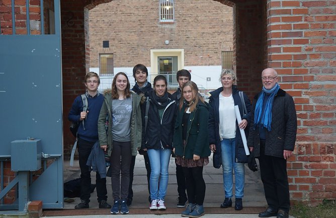 Besuch in Cottbuser Gedenkst&auml;tte (Foto: privat)