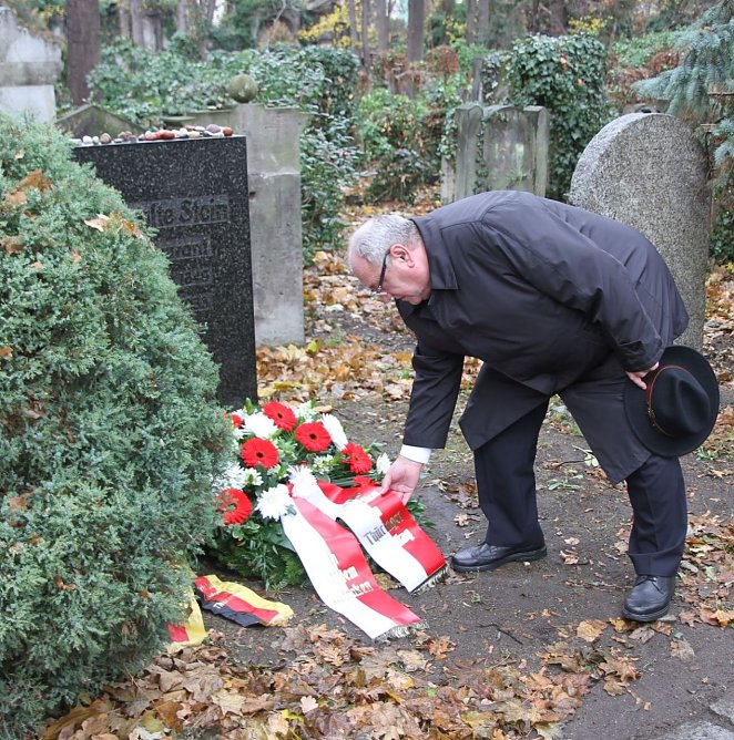 Kranz niedergelegt (Foto: privat)