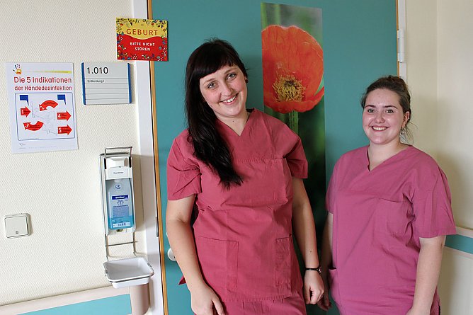 Verst&auml;rkung f&uuml;r das Hebammenteam (Foto: Karl-Heinz Herrmann)