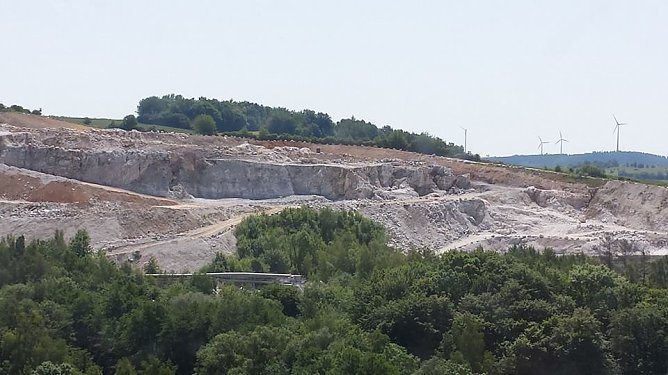 Abbaugebiet im S&uuml;dharz (Foto: Dr. Christian Marx)