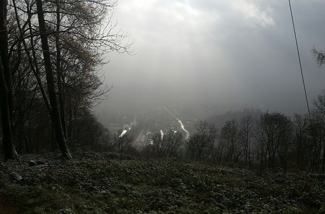 Blick auf Ilfeld von der Wetterfahne (Foto: privat)