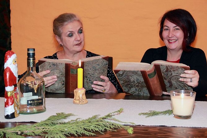 Weihnachtslesung mit Anja Eisner und Susanne Hinsching (Foto: Susanne Hinsching)