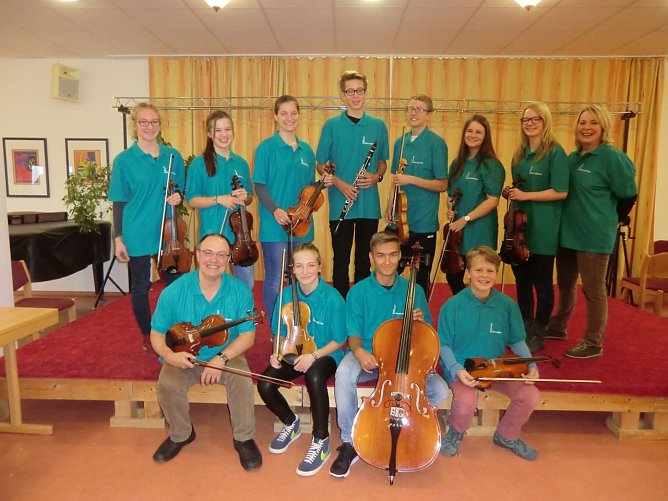 S&uuml;dharz Sinfonietta - Streicher mit neuem "Anstrich" (Foto: K. Hornung)