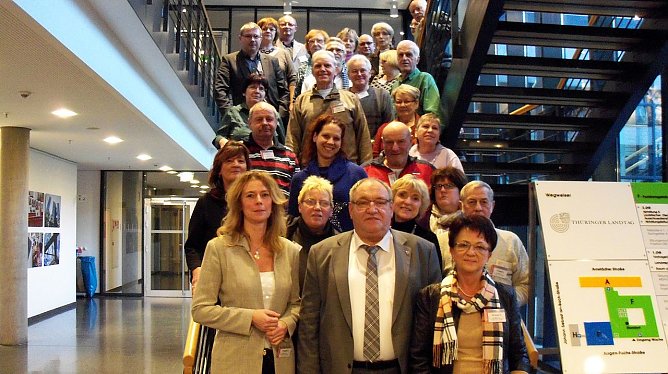 Besuch im Th&uuml;ringer Landtag (Foto: privat)