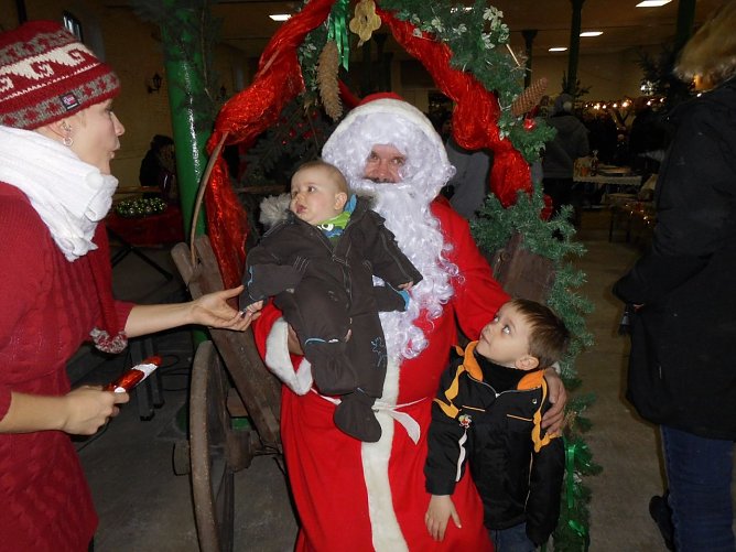 In Heringen steht der Weihnachtsmann schon in den Startl&ouml;chern (Foto: Hans-G&uuml;nter Neblung)