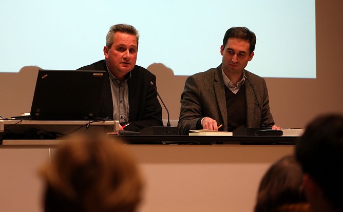 Wagner (links) und sein Nachfolger Dr. Stefan H&ouml;rdler (Foto: nnz)