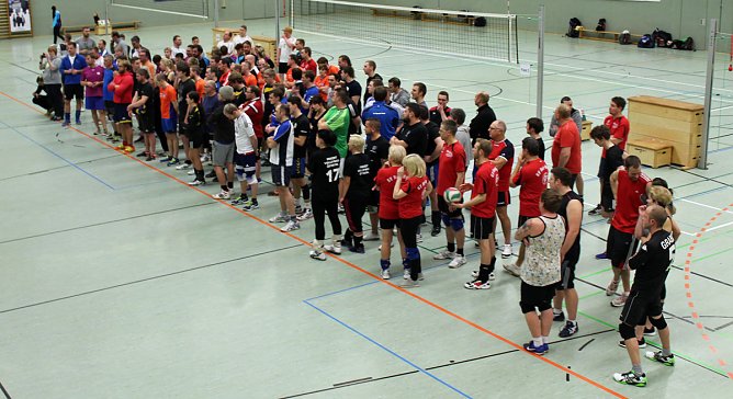 Traditionelles Volleyballturnier in Sondershausen (Foto: Karl-Heinz Herrmann)