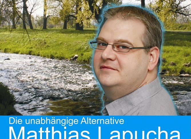 Der unabh&auml;ngige Kandidat (Foto: nnz)