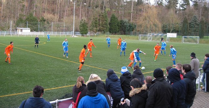 Freundschaftsspiel im AKS (Foto: M. Kruppe)