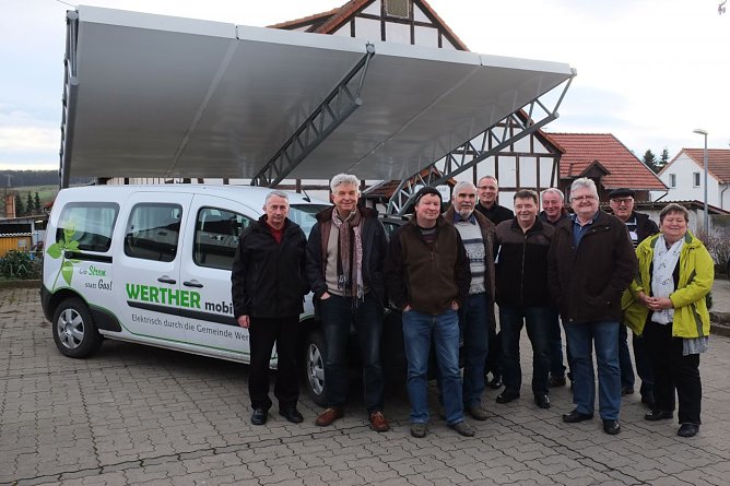 Ehrenamtlicher Fahrerpool f&uuml;r das Werther Mobil (Foto: Gemeinde Werther)