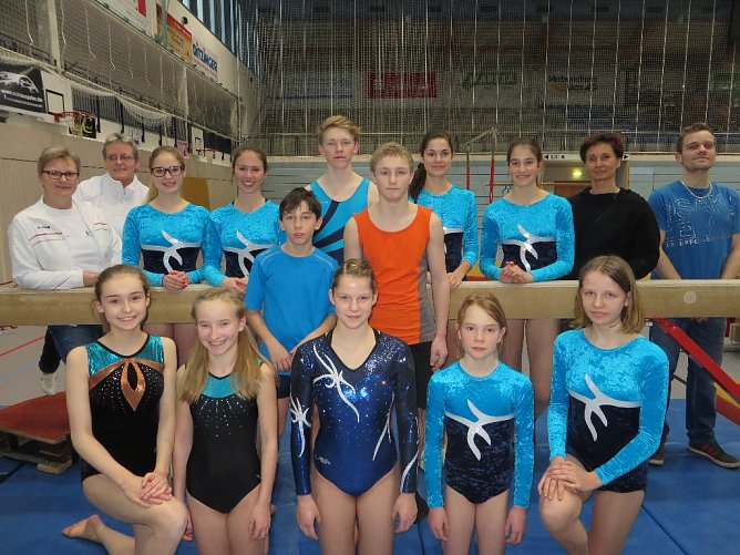 Um den Schulpokal geturnt (Foto: privat)