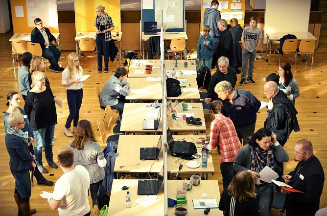 Jugend forscht 2016 an der Hochschule Nordhausen (Foto: Tina Bergknapp) Jugend forscht 2016 an der Hochschule Nordhausen (Foto: Tina Bergknapp)