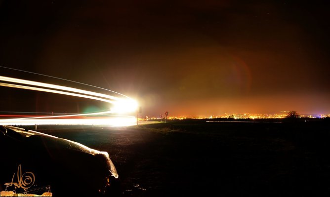 Langzeitbelichtung (Foto: T. Otto)