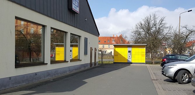 Ab Mitte M&auml;rz verschwindet die einzige Packstation in Nordhausen (Foto: nnz)