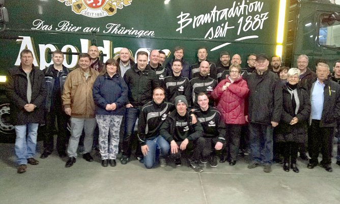 KFA Nordthüringen zu Gast beim Sponsor Apoldaer (Foto: Michael Fricke) KFA Nordthüringen zu Gast beim Sponsor Apoldaer (Foto: Michael Fricke)