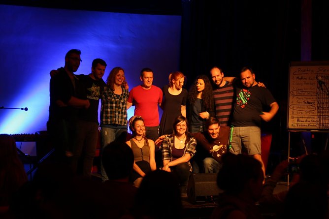 Einige der deutschen Slammer-Gr&ouml;&szlig;en kommen am Donnerstag nach Nordhausen (Foto: Regina Englert)