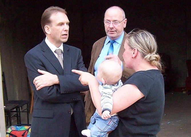 Der "Chef" in Nordhausen (Foto: J. Wiethoff)