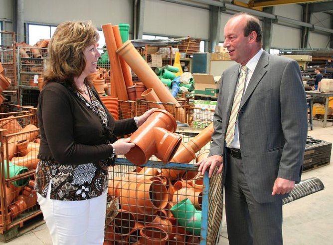 Doris K&ouml;nig, Joachim Claus (Foto: J. Piper)
