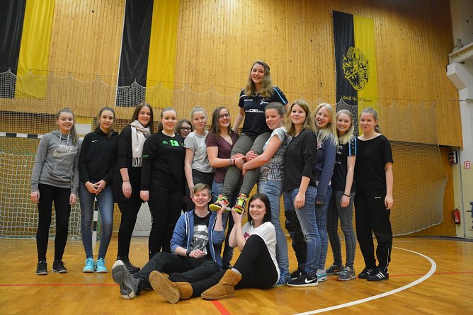 Den Spitzenreiter ge&auml;rgert -  die B-Jugend-Handballerinnen des Nordh&auml;user SV konnten in Hermsdorf einige Erfolge verbuchen (Foto: Sandra Arm)