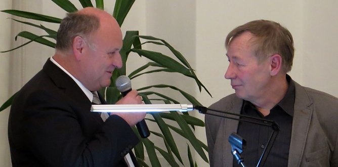 Helmut Peter und Hans-Georg Franke (Foto: nnz)