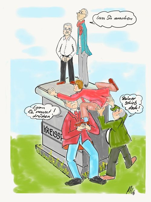 Auf dem Weg nach oben (Foto: Martin H&ouml;fer)