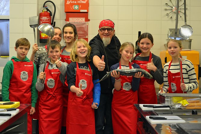 Sternek&uuml;che macht Schule (Foto: Knappschaft)