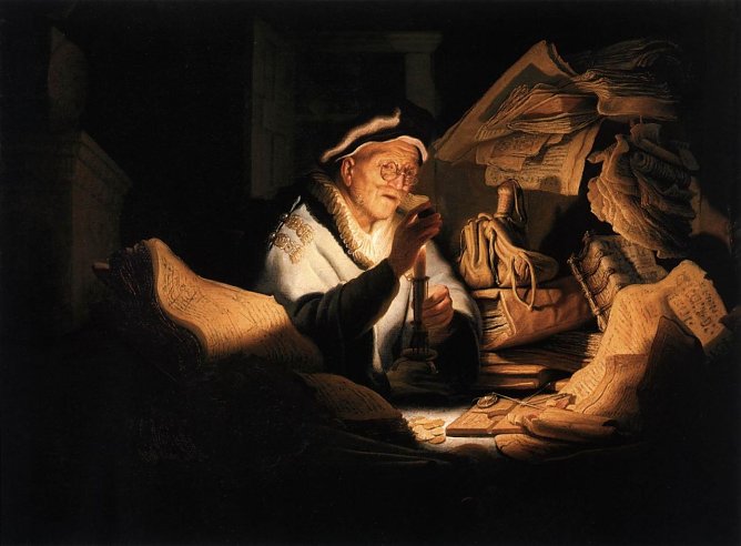 Das Gleichnis vom reichen Mann, Rembrandt, 1627 (Foto: Museum Tabakspeicher) Das Gleichnis vom reichen Mann, Rembrandt, 1627 (Foto: Museum Tabakspeicher)