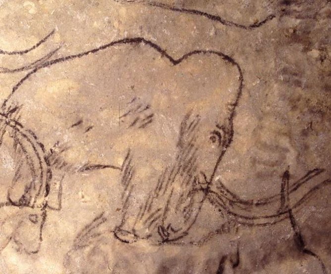 Mammut in der H&ouml;hle (Foto: Archiv Pientka)