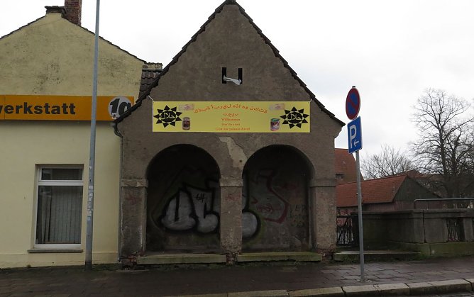 Erste halal-Kiosk in Nordhausen (Foto: nnz)