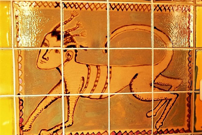 Kann an die Wand - muss aber nicht (Foto: Jugendkunstschule)