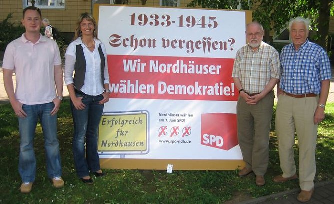 Aufsteller der SPD (Foto: SPD)