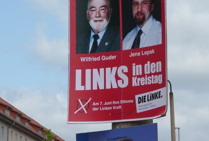 Wahl-werbung (Foto: nnz) Wahl-werbung (Foto: nnz)
