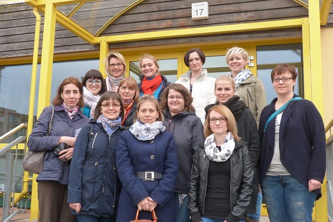 Bereits zum sechsten Mal trafen sich Erzieherinnen aus Kindertagesst&auml;tten in Nordhausen und St. Petersburger zum fachlichen Austausch (Foto: Ines Gast)