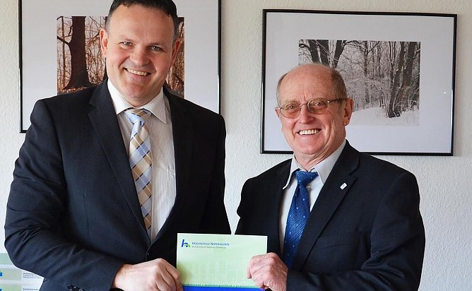 Zum Professor ernannt (Foto: Elvira Stockmar)