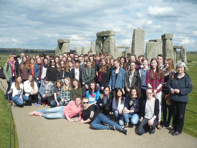 Humboldt-Schüler auf Bildungsreise in England (Foto: Gabriele Kiosze) Humboldt-Schüler auf Bildungsreise in England (Foto: Gabriele Kiosze)