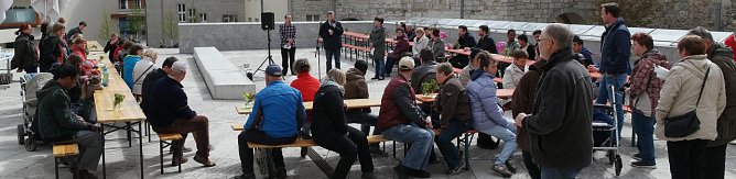 Gemeinsames Essen (Foto: nnz)