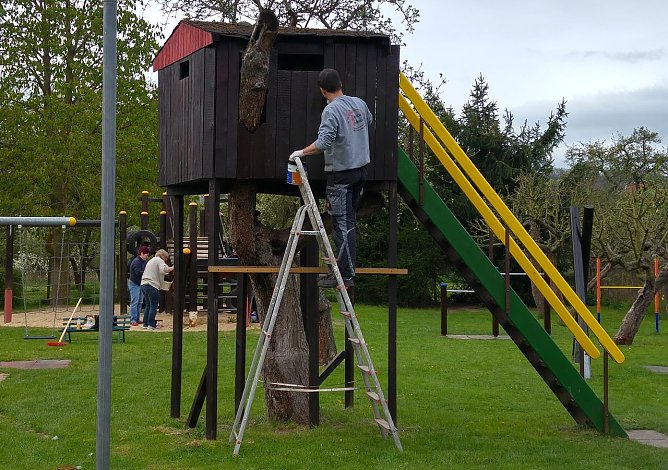 Dankesch&ouml;n an alle flei&szlig;igen Helfer (Foto: privat)