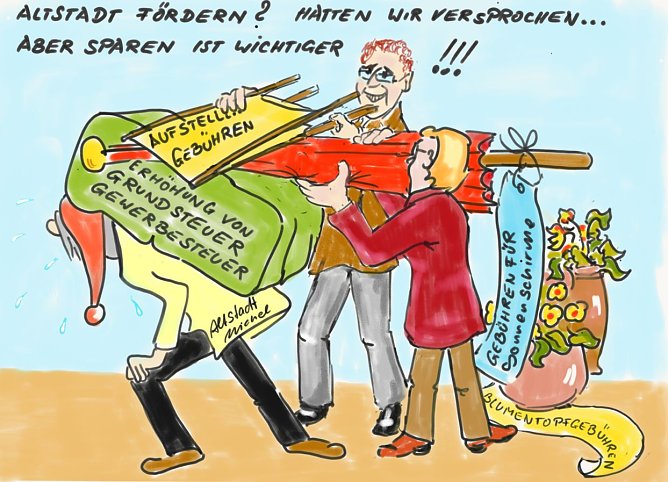 Geb&uuml;hren f&uuml;r die Altstadt? (Foto: Martin H&ouml;fer)