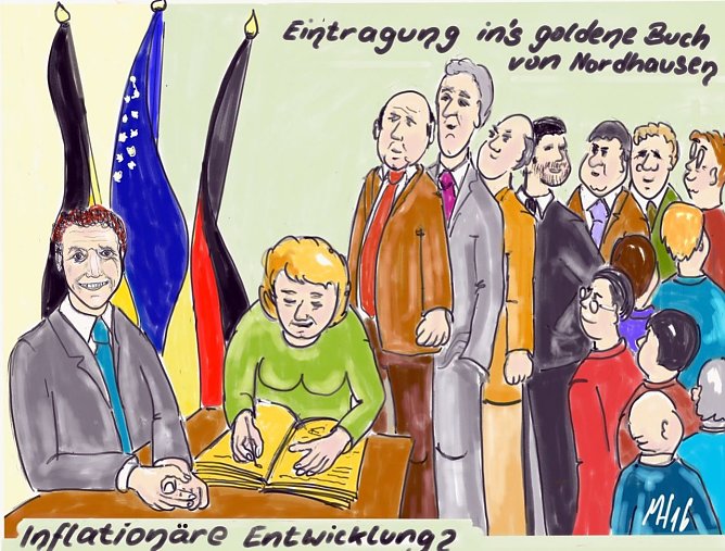 Karikatur (Foto: Martin H&ouml;fer)