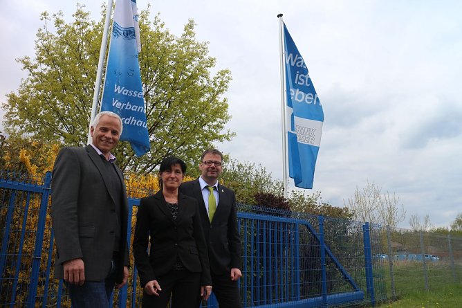 Wir werden die Zukunft meistern - v.l.: Steffen Meyer, Carmen Lis, Frank Rostek (Foto: Angelo Glashagel)